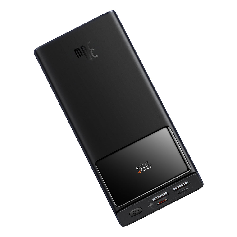 Baterie Externa Baseus Star Lord, 20000mAh, 30W, QC + PD, 1 x USB-C - 2 x USB-A, Neagra P10022904113-00