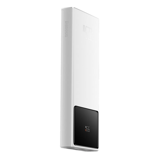 Baterie Externa Baseus Star Lord, 10000mAh, 22.5W, QC + PD, 1 x USB-C - 2 x USB-A, Alba PPXJ100002