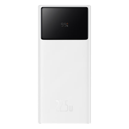 Baterie Externa Baseus Star Lord, 20000mAh, 22.5W, QC + PD, 1 x USB-C - 2 x USB-A, Alba PPXJ080002