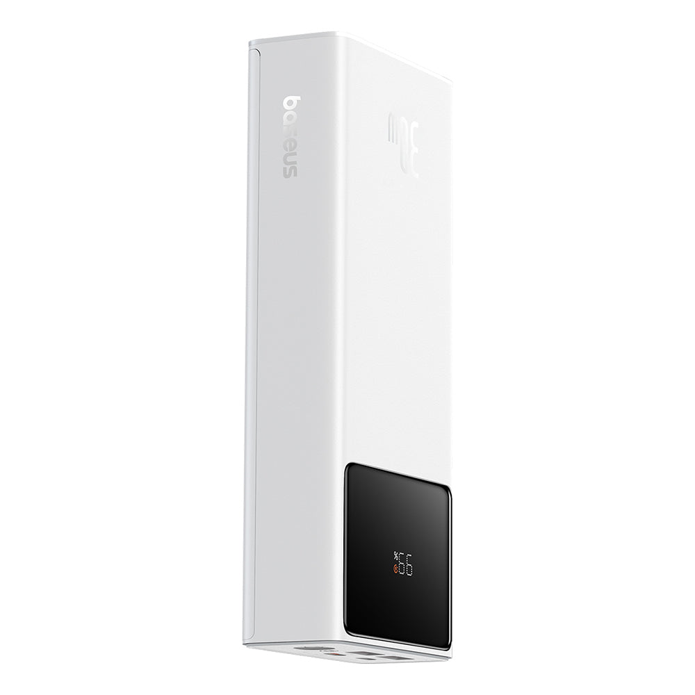 Baterie Externa Baseus Star Lord, 20000mAh, 30W, QC + PD, 1 x USB-C - 2 x USB-A, Alba P10022904213-00