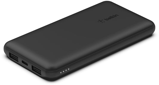 Baterie Externa Belkin BoostCharge, 10000mAh, 15W, 1 x USB-C - 2 x USB-A, Neagra BPB011btBK