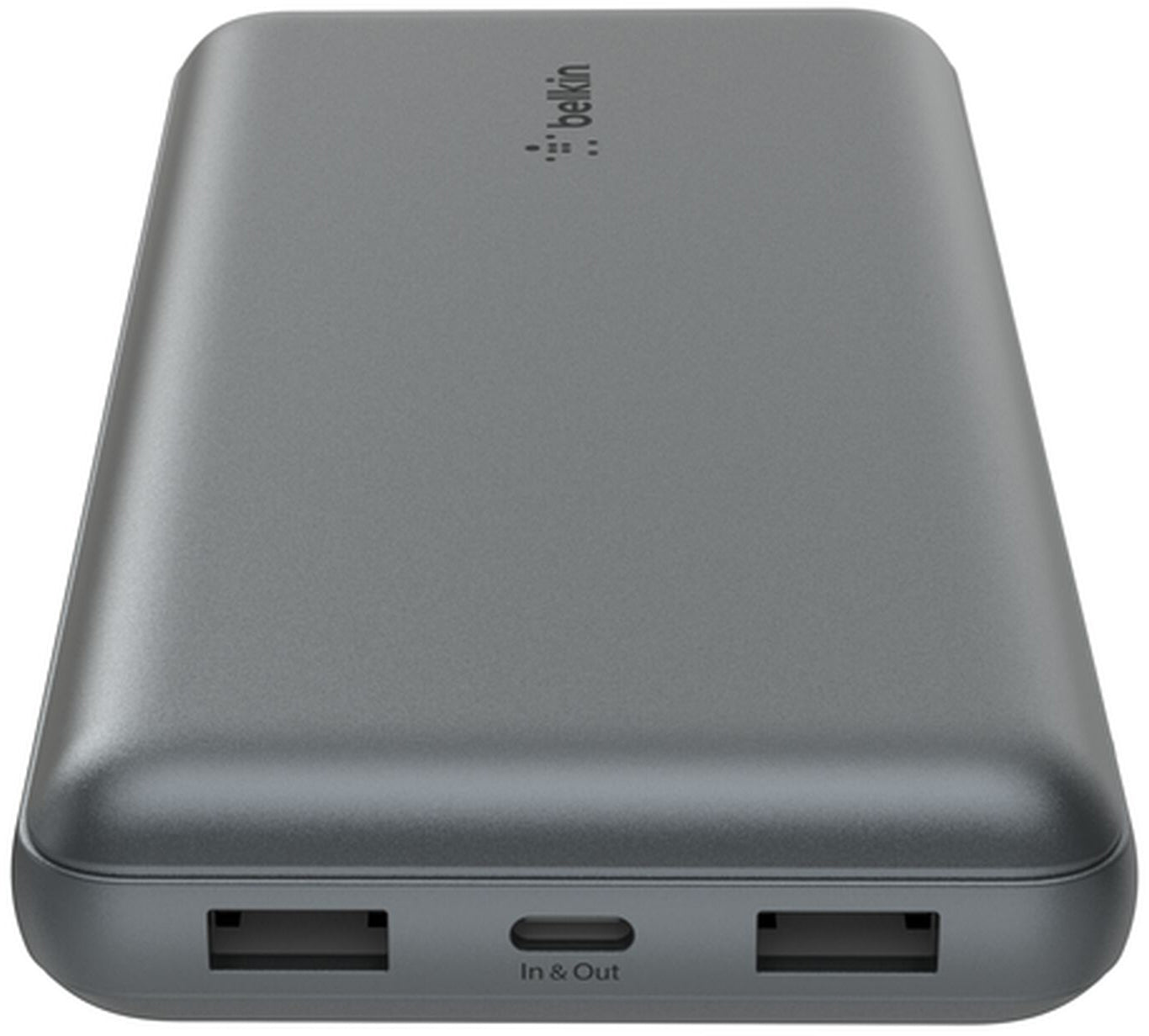 Baterie Externa Belkin BoostCharge Pro, 20000mAh, 15W, 1 x USB-C - 2 x USB-A, Gri BPB012btGY
