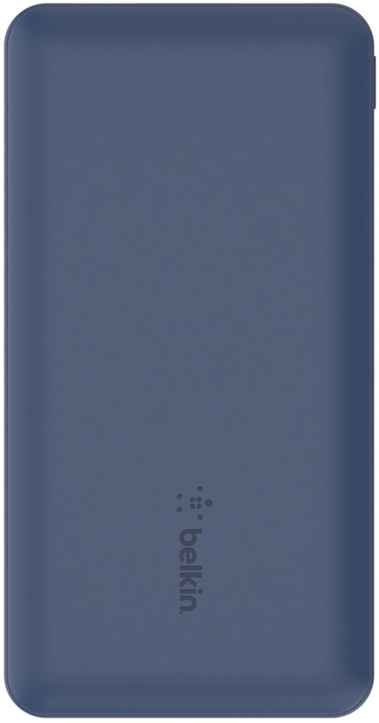 Baterie Externa Belkin BoostCharge, 10000mAh, 15W, 1 x USB-C - 2 x USB-A, Bleumarin BPB011btBL