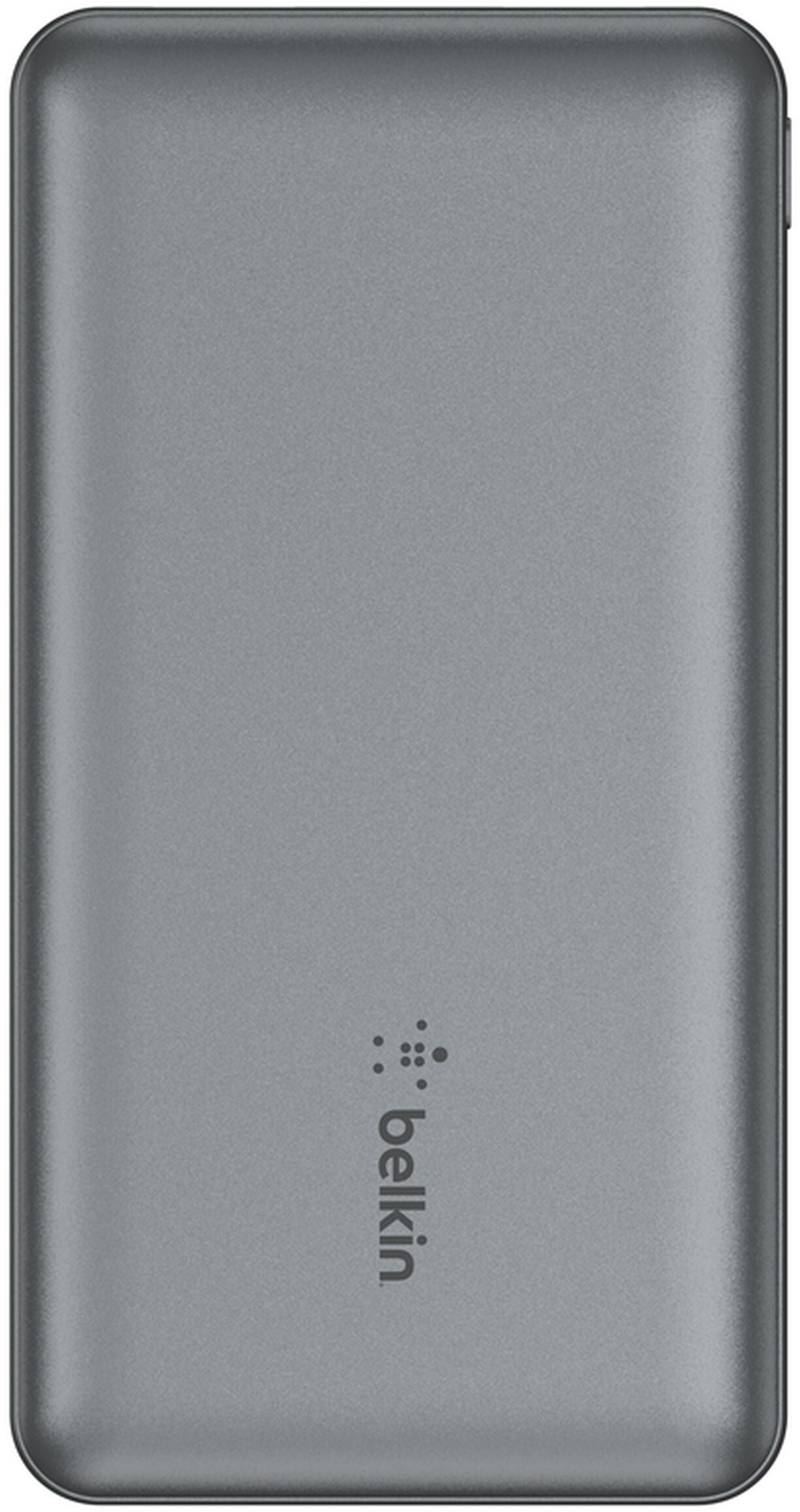 Baterie Externa Belkin BoostCharge, 10000mAh, 15W, 1 x USB-C - 2 x USB-A, Gri BPB011btGY