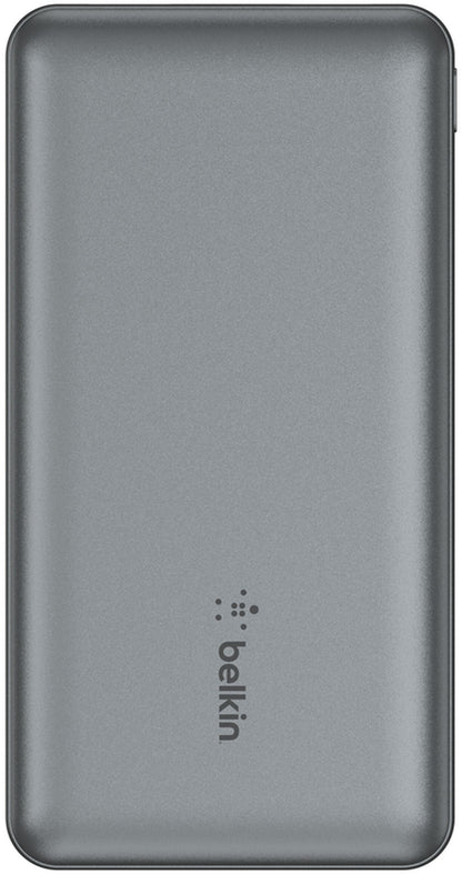 Baterie Externa Belkin BoostCharge, 10000mAh, 15W, 1 x USB-C - 2 x USB-A, Gri BPB011btGY