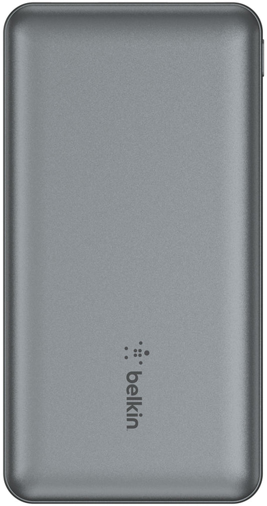 Baterie Externa Belkin BoostCharge, 10000mAh, 15W, 1 x USB-C - 2 x USB-A, Gri BPB011btGY