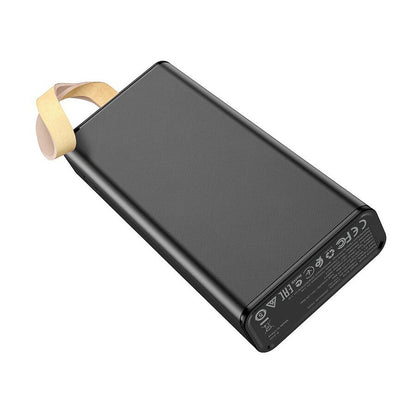 Baterie Externa Borofone BJ18 Coolmy, 20000mAh, 10W, 2 x USB-A, Neagra
