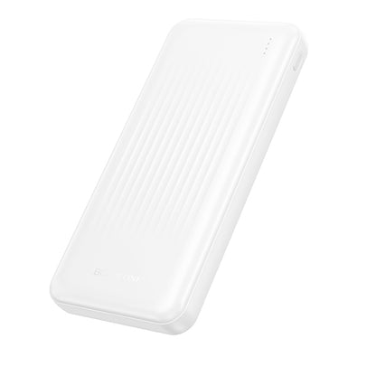 Baterie Externa Borofone BJ78 Clever, 10000mAh, 10W, 2 x USB-A, Alba
