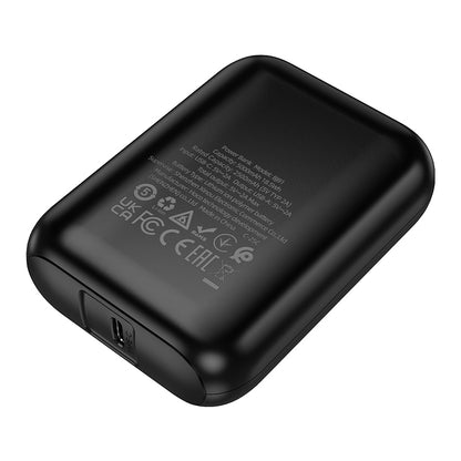 Baterie Externa Borofone BJ81 Stability, 5000mAh, 10W, 1 x USB-A, Neagra
