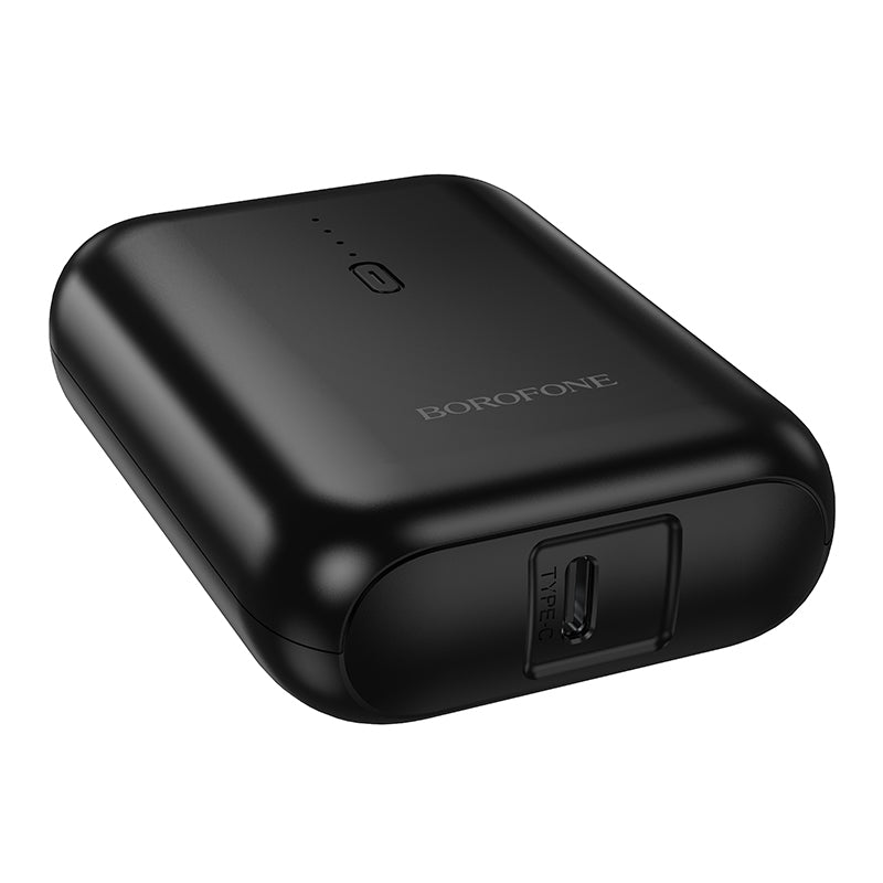 Baterie Externa Borofone BJ81 Stability, 5000mAh, 10W, 1 x USB-A, Neagra