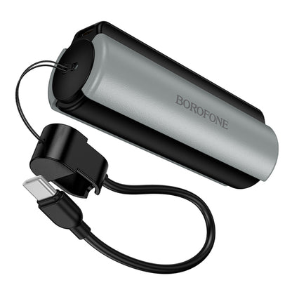Baterie Externa Borofone BJ87 Star, 5000mAh, 10W, 1 x USB-C, Gri