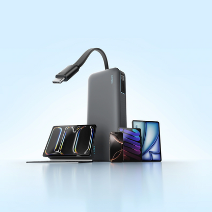 Baterie Externa Cuktech LPB200N, 20000mAh, 40W, QC + PD, 1 x USB-A - 2 x USB-C, Neagra