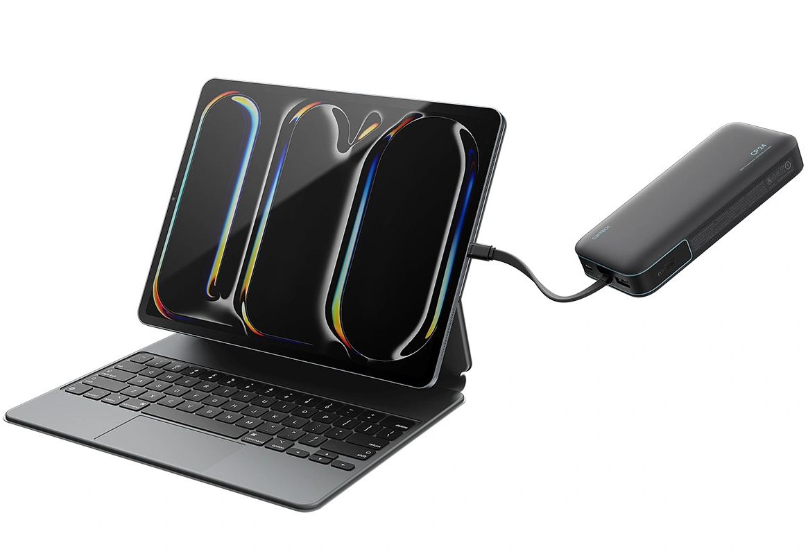 Baterie Externa Cuktech LPB200N, 20000mAh, 40W, QC + PD, 1 x USB-A - 2 x USB-C, Neagra