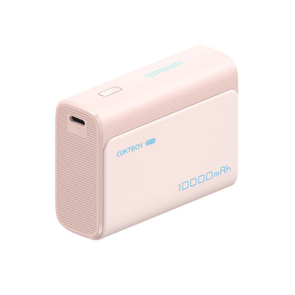 Baterie Externa Cuktech CP13, 10000mAh, 30W, QC + PD, 1 x USB-A - 1 x USB-C, Roz CUK0PB100DPK