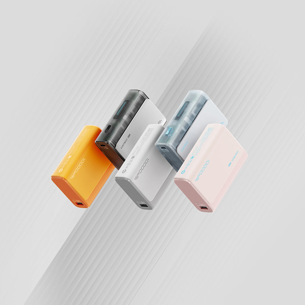 Baterie Externa Cuktech CP13, 10000mAh, 30W, QC + PD, 1 x USB-A - 1 x USB-C, Roz CUK0PB100DPK