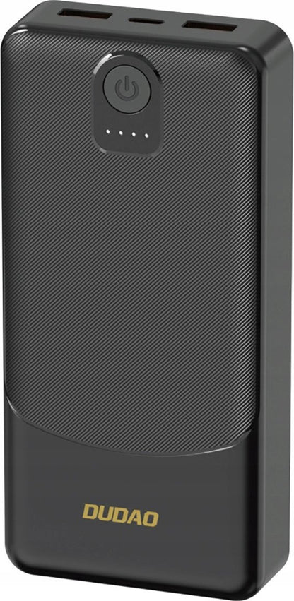 Baterie Externa Dudao K10Pro, 20000mAh, 12W, 2 x USB-A, Neagra