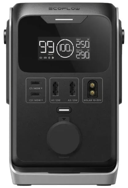 Baterie Externa EcoFlow Trail 300, 90000mAh, 300W, PD, 1 x Extensie Bricheta - 2 x USB-A - 2 x USB-C, Neagra EF-TRAIL300-N
