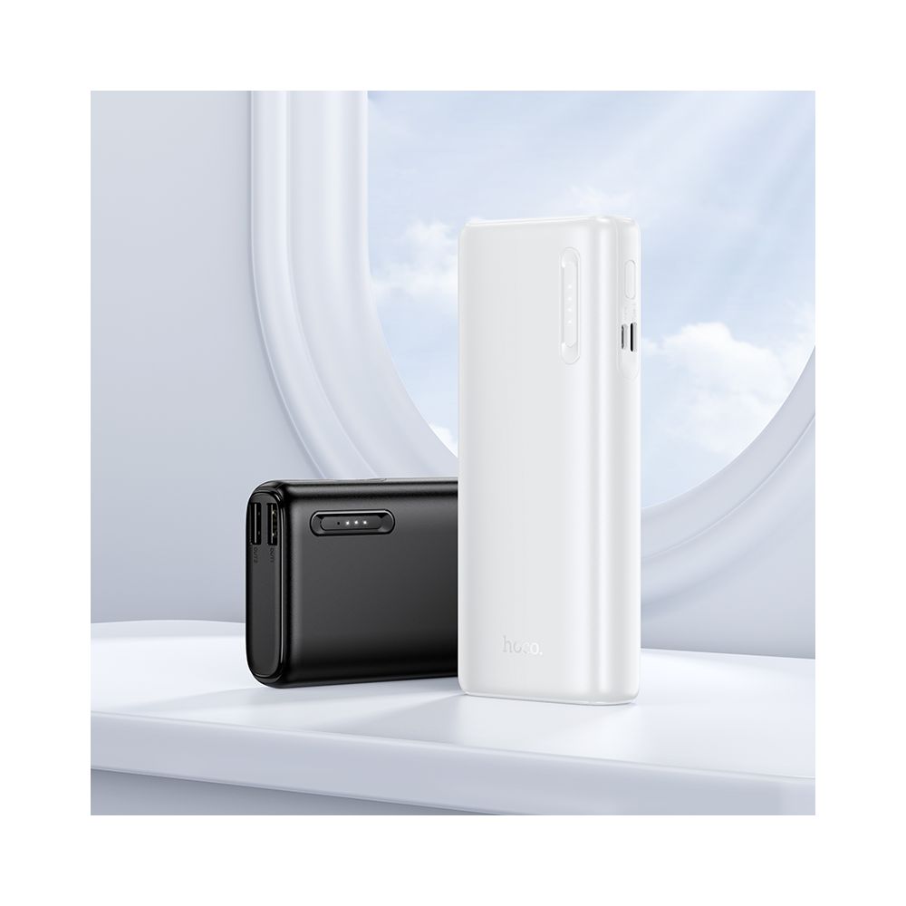 Baterie Externa HOCO J158A, 10000mAh, 10W, 2 x USB-A, Neagra