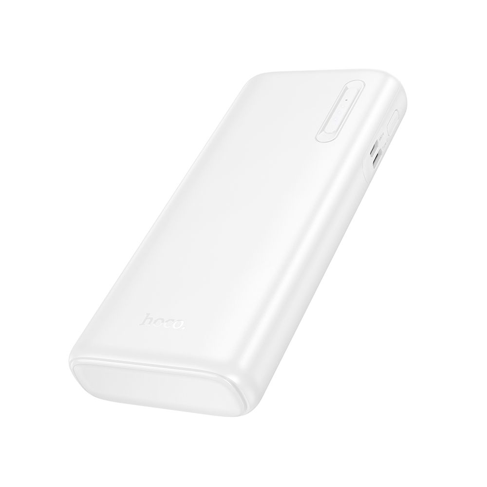 Baterie Externa HOCO J158A, 10000mAh, 10W, 2 x USB-A, Alba
