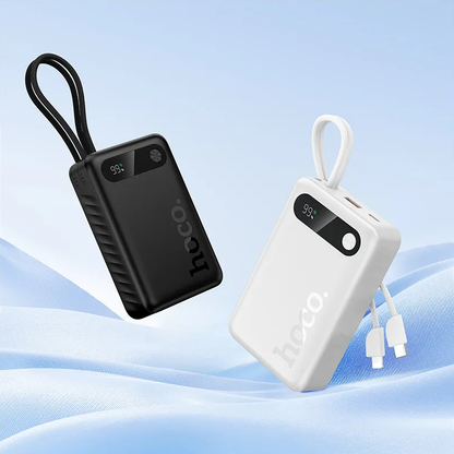 Baterie Externa HOCO J171A, 20000mAh, 22.5W, QC + PD, 1 x Lightning - 1 x USB-A - 2 x USB-C, Neagra