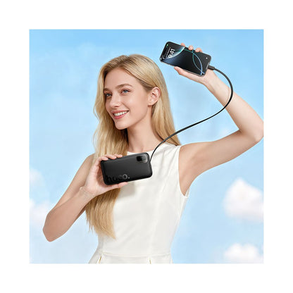 Baterie Externa HOCO Q51, 10000mAh, 20W, PD, 2 x USB-C, Neagra