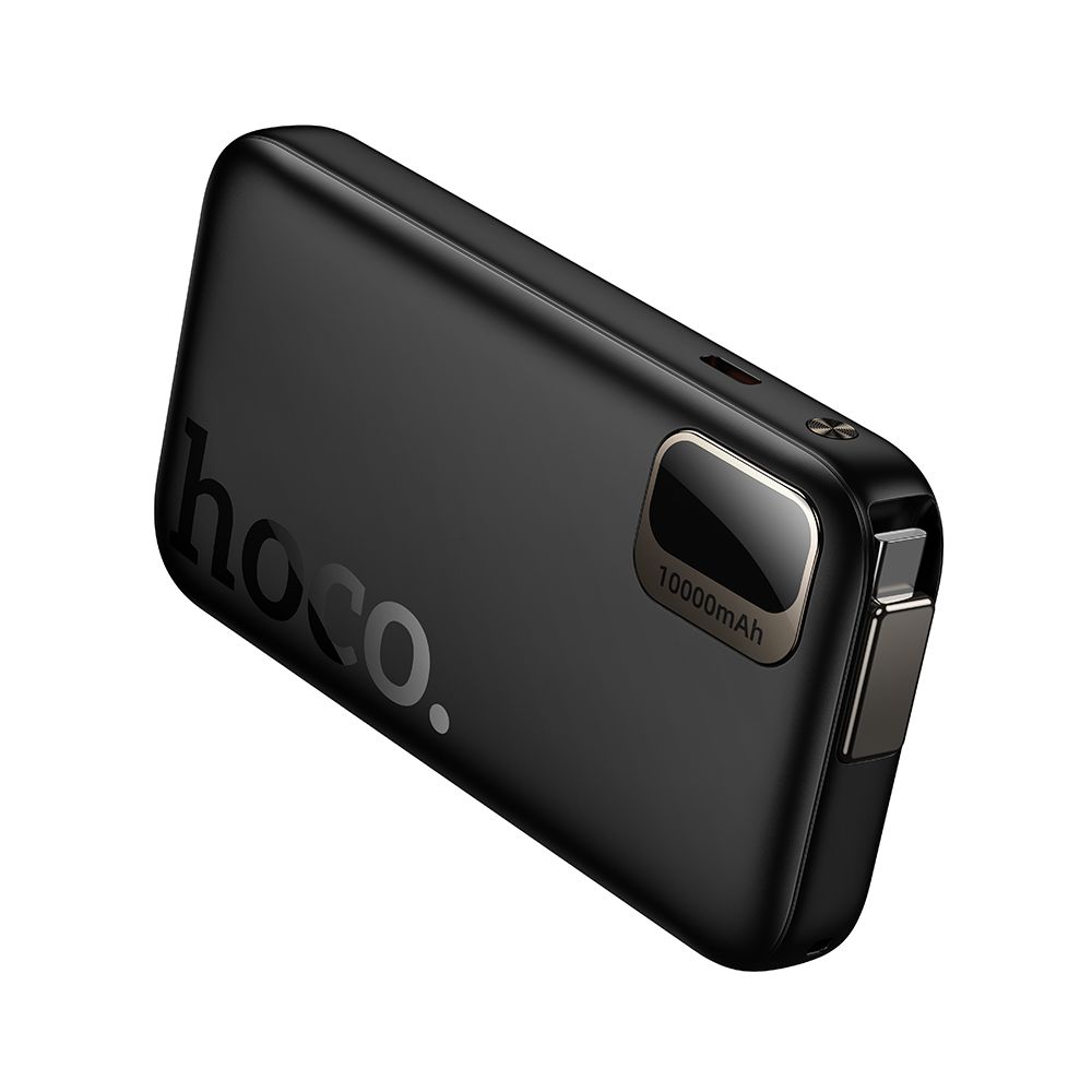 Baterie Externa HOCO Q51, 10000mAh, 20W, PD, 2 x USB-C, Neagra