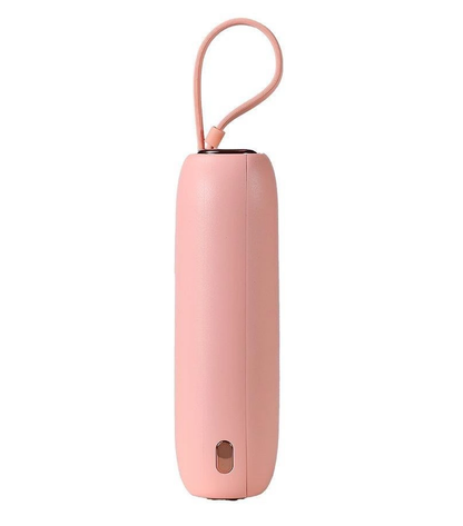 Baterie Externa Joyroom Colorful Series JR-L012, 10000mAh, 22.5W, QC + PD, 1 x Lightning - 2 x USB-C, Roz