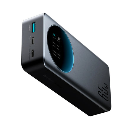 Baterie Externa Joyroom JR-PBF05 Pro, 30000mAh, 65W, QC + PD, 1 x USB-A - 2 x USB-C, Neagra