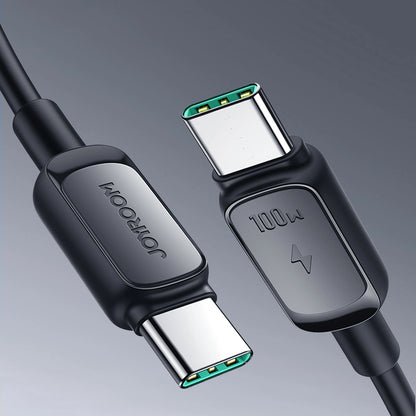 Baterie Externa Joyroom JR-PBF05 Pro, 30000mAh, 65W, QC + PD, 1 x USB-A - 2 x USB-C, Neagra