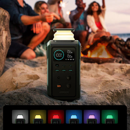 Baterie Externa Joyroom JR-PBF10, 75000mAh, 100W, QC + PD, 3 x USB-A - 3 x USB-C, Verde