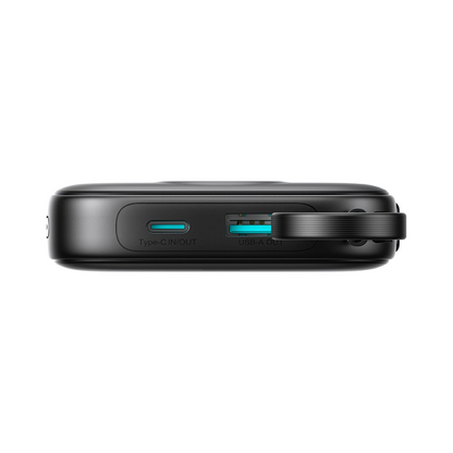 Baterie Externa Joyroom JR-PBF18, 10000mAh, 22.5W, QC + PD, 1 x Lightning - 1 x USB-A - 1 x USB-C, Neagra
