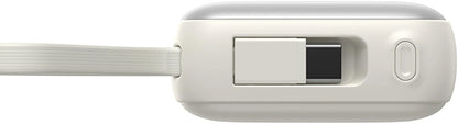Baterie Externa Joyroom JR-PBF27, 10000mAh, 22.5W, PD, 1 x Lightning - 2 x USB-C, Alba