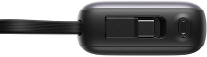Baterie Externa Joyroom JR-PBF27, 10000mAh, 22.5W, PD, 1 x Lightning - 2 x USB-C, Neagra