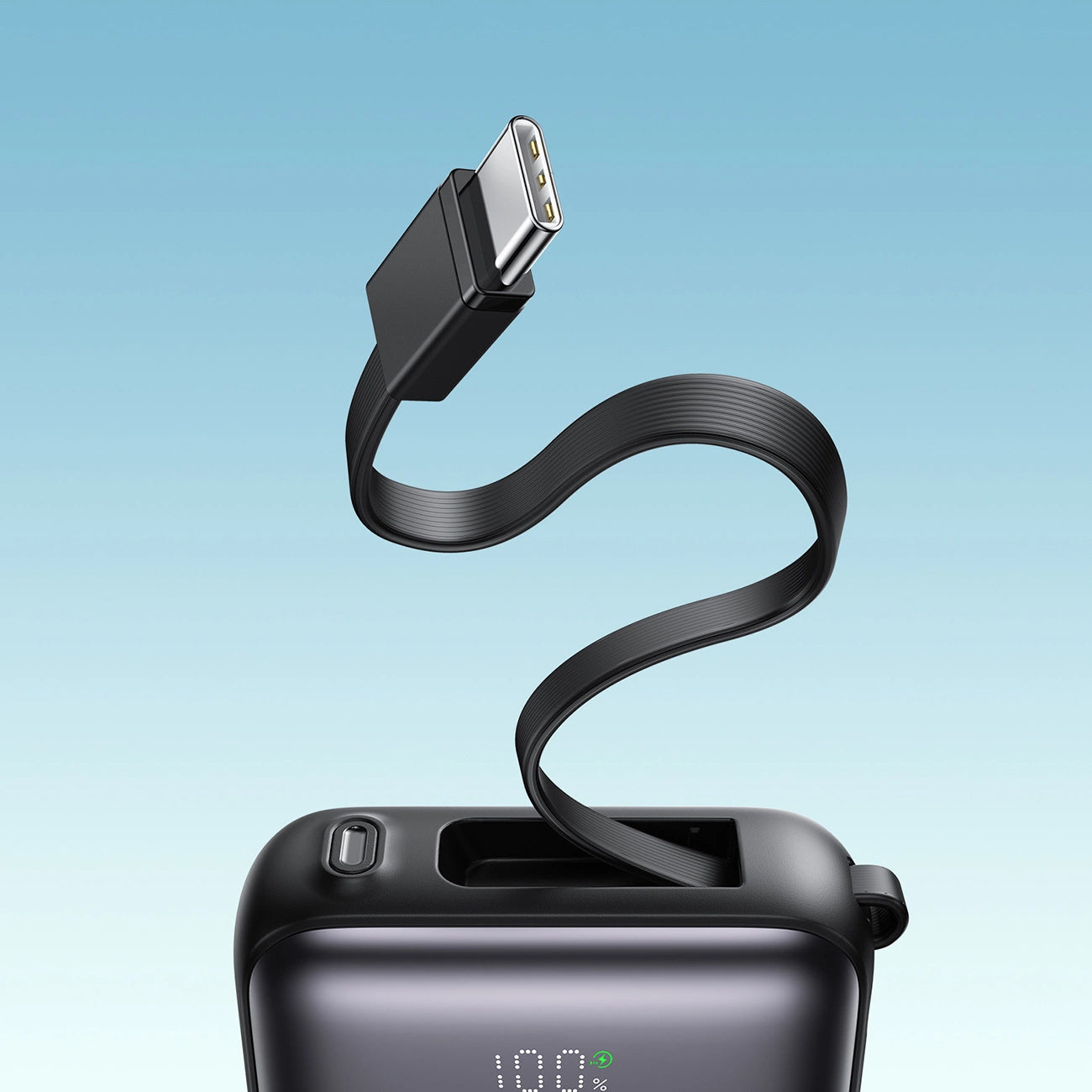 Baterie Externa Joyroom JR-PBF27, 10000mAh, 22.5W, QC + PD, 1 x Lightning - 2 x USB-C, Neagra