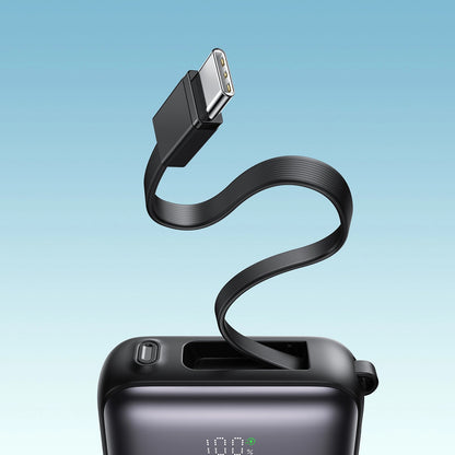 Baterie Externa Joyroom JR-PBF27, 10000mAh, 22.5W, QC + PD, 1 x Lightning - 2 x USB-C, Neagra