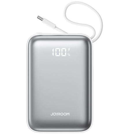 Baterie Externa Joyroom JR-PBF29, 20000mAh, 22.5W, QC + PD, 1 x Lightning - 2 x USB-C, Alba