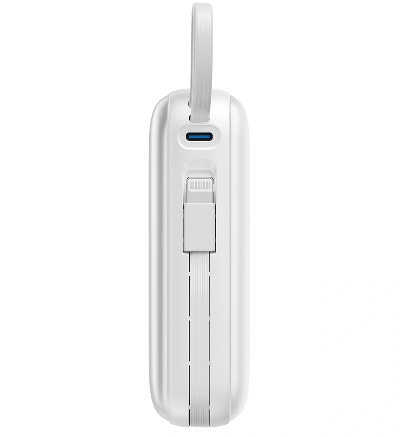 Baterie Externa Joyroom JR-PBF29, 20000mAh, 22.5W, QC + PD, 1 x Lightning - 2 x USB-C, Alba