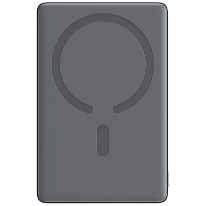 Baterie Externa Joyroom JR-PBM08 MagSafe, 5000mAh, 20W, PD + FQI, 1 x QI - 1 x USB-C, Gri