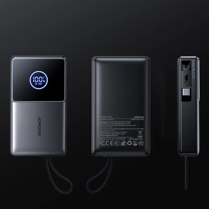 Baterie Externa Joyroom JR-PR1, 10000mAh, 22.5W, PD, 2 x USB-C, Gri