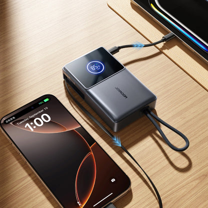 Baterie Externa Joyroom JR-PR1, 10000mAh, 22.5W, PD, 2 x USB-C, Gri