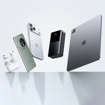 Baterie Externa Joyroom JR-QP192, 20000mAh, 22.5W, QC + PD, 1 x USB-A - 2 x USB-C, Neagra