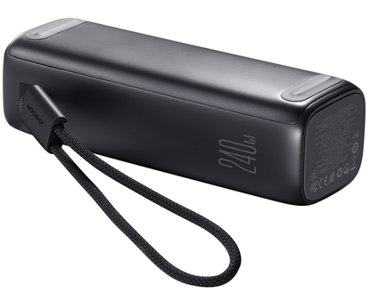 Baterie Externa Joyroom PODIX PR70, 25000mAh, 240W, QC + PD, 1 x USB-A - 3 x USB-C, Neagra