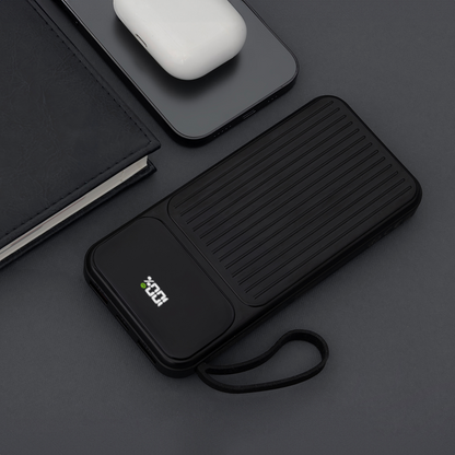 Baterie Externa MaXlife MXPB-06, 10000mAh, 22.5W, QC + PD, 1 x Lightning - 2 x USB-A - 2 x USB-C, Neagra