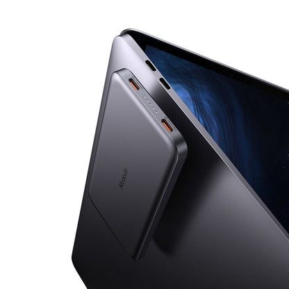 Baterie Externa Wireless McDodo MC-3781 Meta, 10000mAh, 20W, PD + FQI, 1 x QI - 2 x USB-C, Neagra