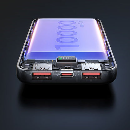 Baterie Externa McDodo MC-4220, 10000mAh, 22.5W, QC + PD, 2 x USB-A - 1 x USB-C, Neagra