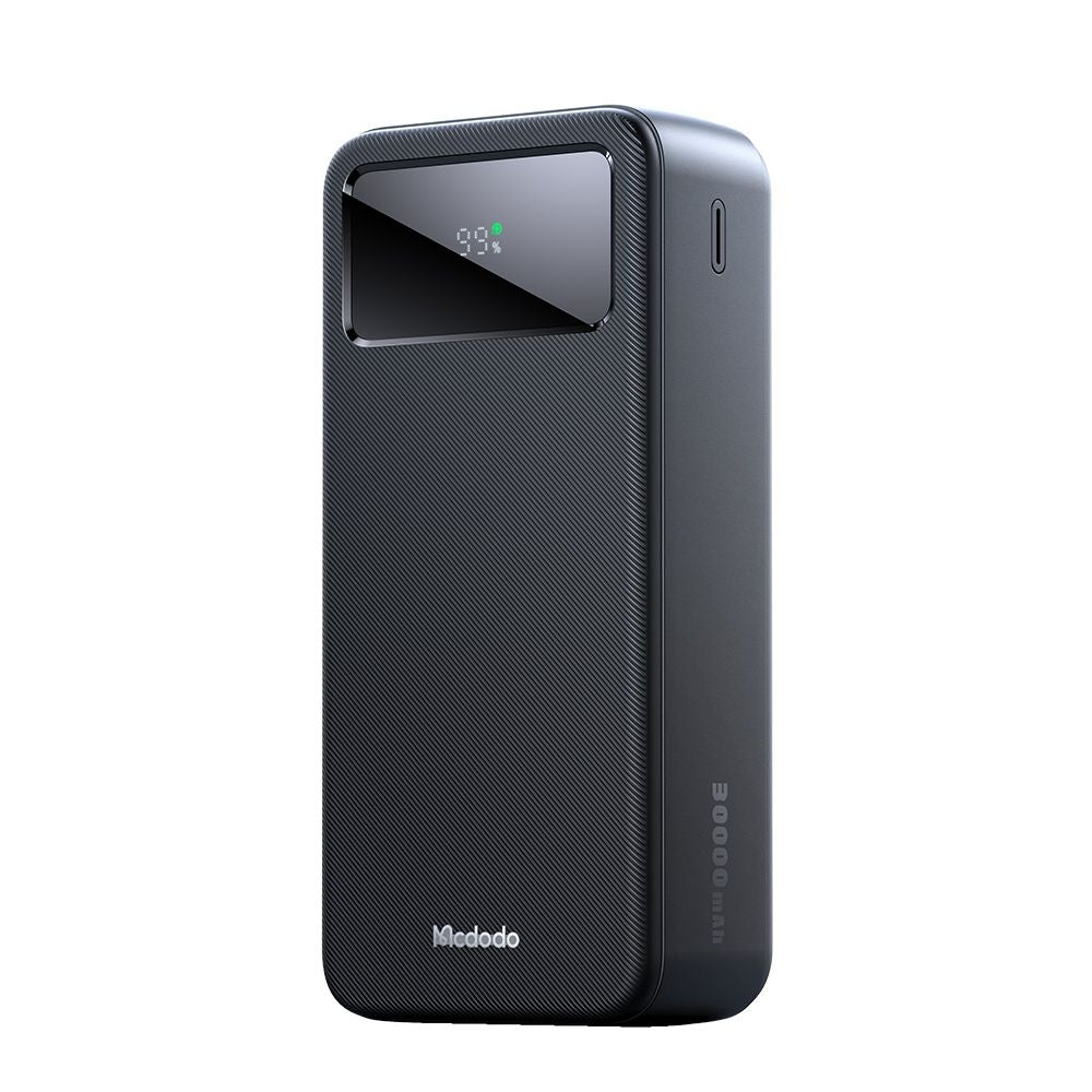 Baterie Externa McDodo MC-4240, 30000mAh, 22.5W, QC + PD, 2 x USB-A - 1 x USB-C, Neagra