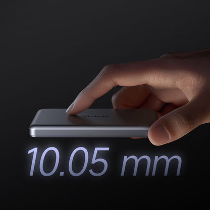 Baterie Externa Wireless McDodo MC-4641 Meta, 5000mAh, 20W, PD + FQI, 1 x QI - 1 x USB-C, Neagra