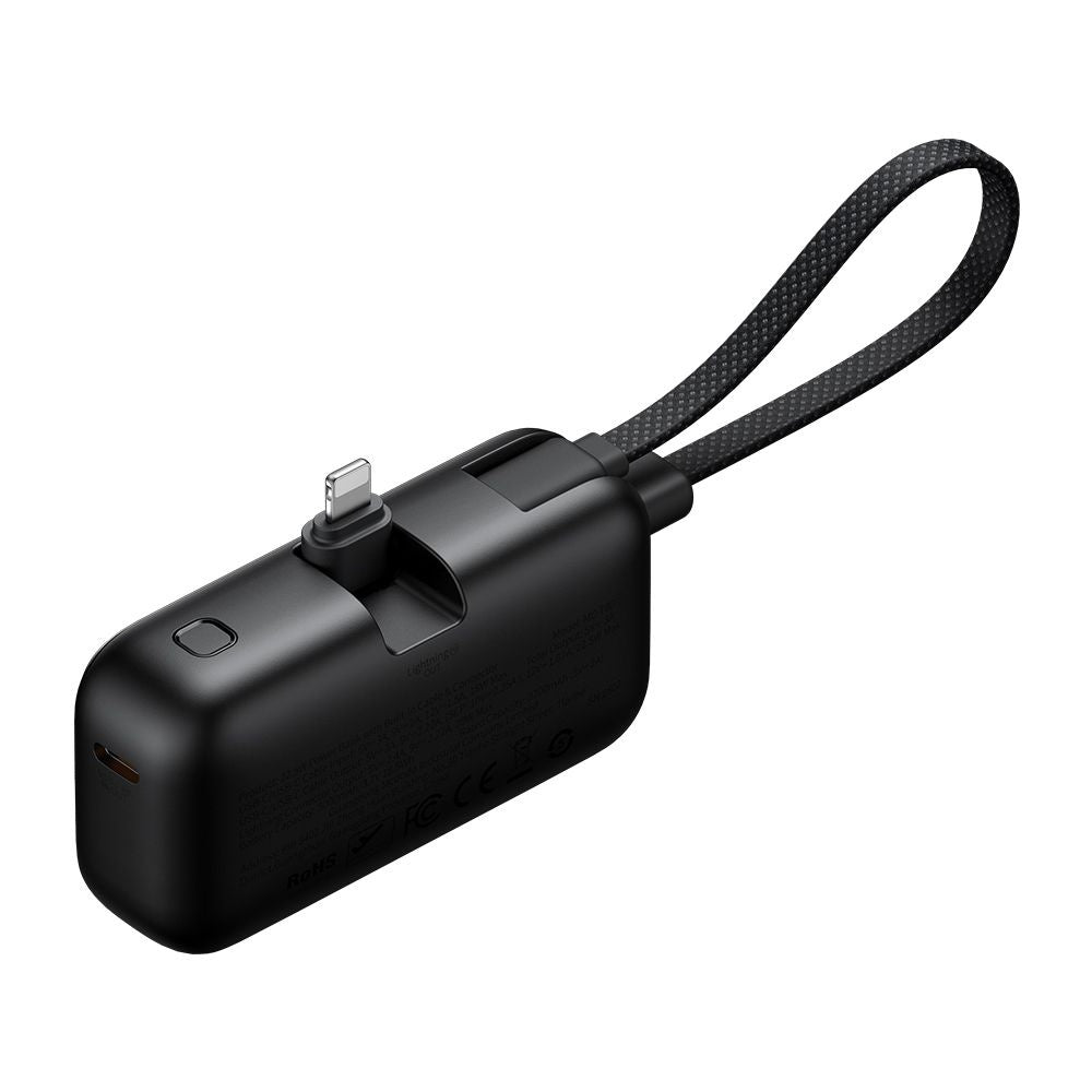 Baterie Externa McDodo MC-7800 Freekit, 5000mAh, 22.5W, PD, 1 x Lightning - 2 x USB-C, Neagra