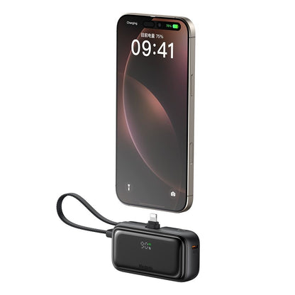 Baterie Externa McDodo MC-7800 Freekit, 5000mAh, 22.5W, PD, 1 x Lightning - 2 x USB-C, Neagra