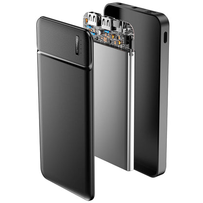 Baterie Externa MaXlife MXPB-01, 10000mAh, 12W, 2 x USB-A, Neagra